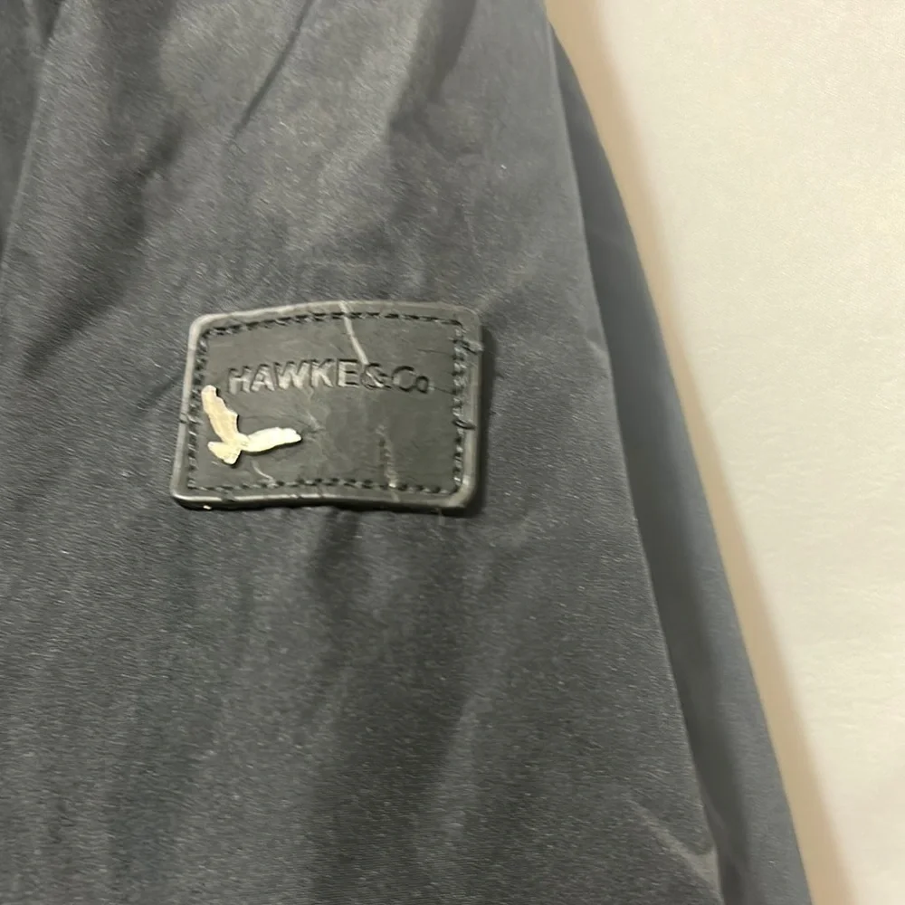 Hawke & Co Black Military Field Jacket